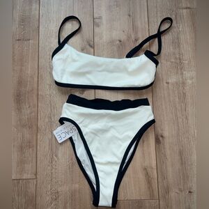 [NEW W/ TAGS] L*Space Ridin High Ribbed Bikini Top + Frenchi Bottom